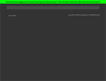 Tablet Screenshot of dirtymassage.com